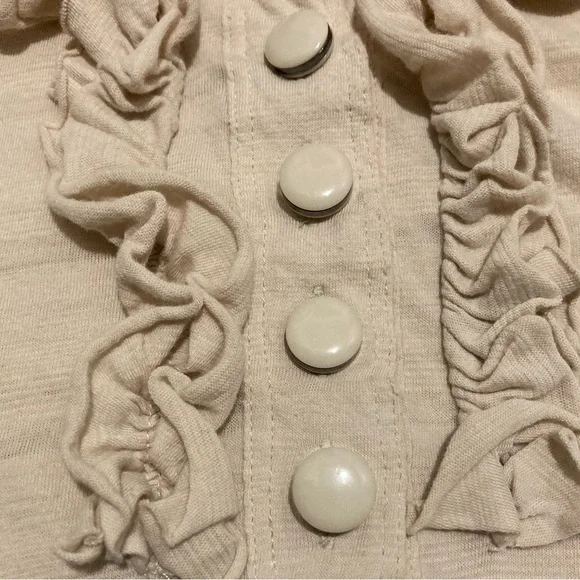 Button Ruffle Tank - Picture 5 of 8